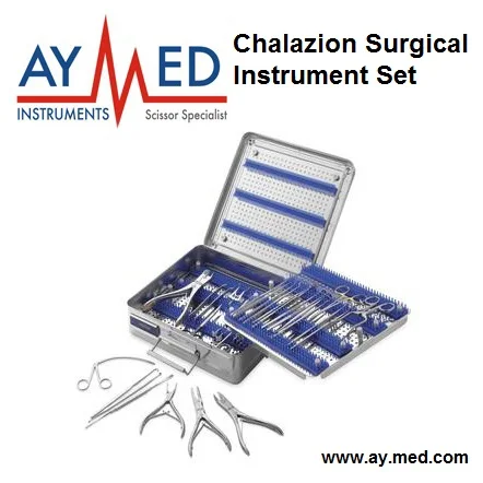 

Premium Quality Chalazion Surgical Instrument Set - Surgical Surgery Scissors