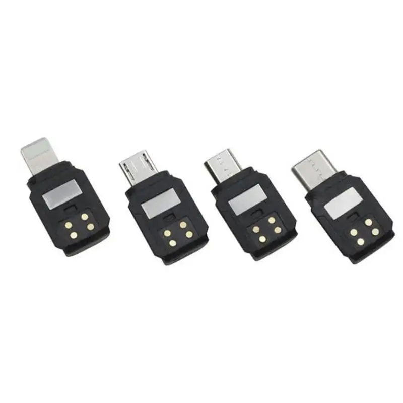 Four piece suit Для OSMO Карманный PTZ телефонный разъем для type-c Apple TY Android Forward Android Reverse - Цвет: Four piece suit