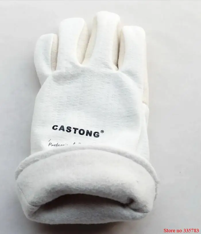 NFHH15-34 защитные перчатки 300-400 градусов Промышленные нагревательные перчатки высокотемпературные противопожарные перчатки