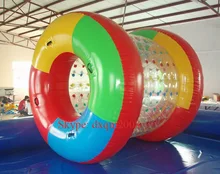 Inflatable Water Sports Game Wholesale Cheap chinese infaltable water roller from direct supplier,inflatable roller ball