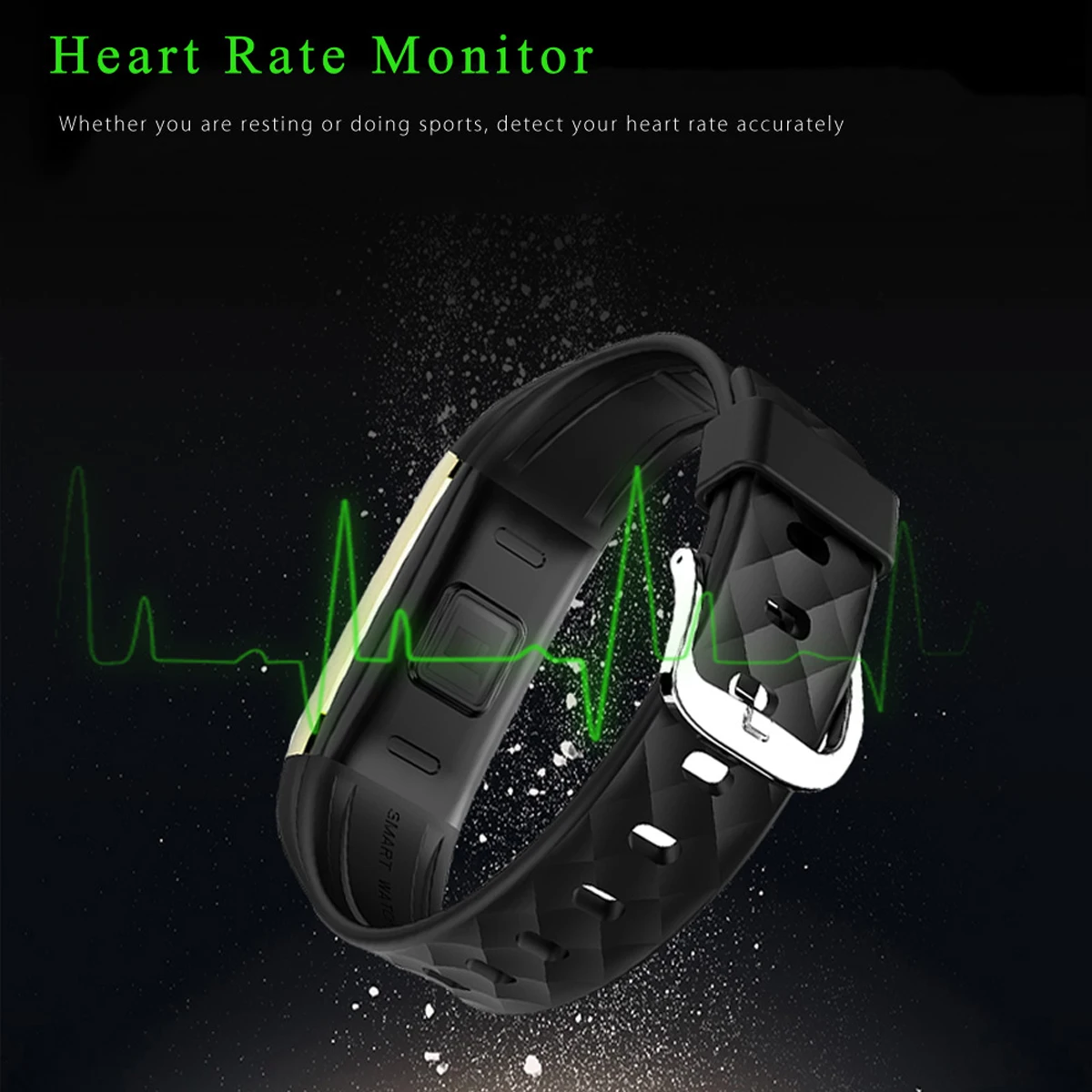 Bluetooth Digital Watches Men Women Heart Rate GPS Sport Track LED Watches Fitness Pedometer Smart Watch Bracelet Military Clock