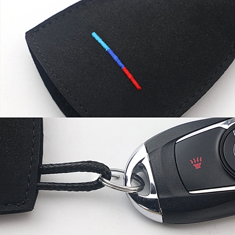 Животное кожаный чехол для ключей для BMW X5 X1 M1 GT F20 F10 F30 520 525 520I E34 E46 E60 E90 в случае удаленности автомобиля цепочка с ракушкой брелок Keybag