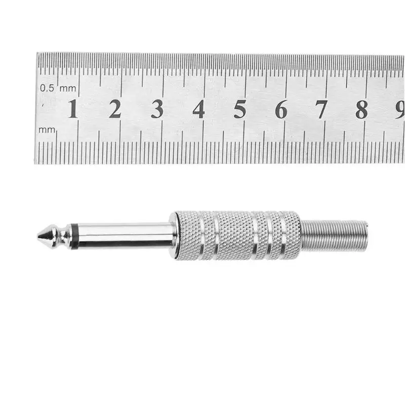 2 шт./компл. 6,35 мм одноканальный бас-гитары аудио разъем кабеля в комплект поставки входит адаптер для электроблинницы аудио соединительная линия сварки