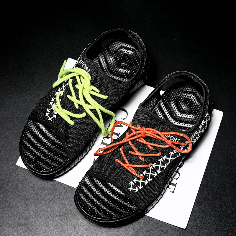 Men Sport Sandals Workout Fishing Trekking Hiking Sneakers Air Mesh Barefoot Shoes Breathable Crocse Zapatillas Quick Drying Sea