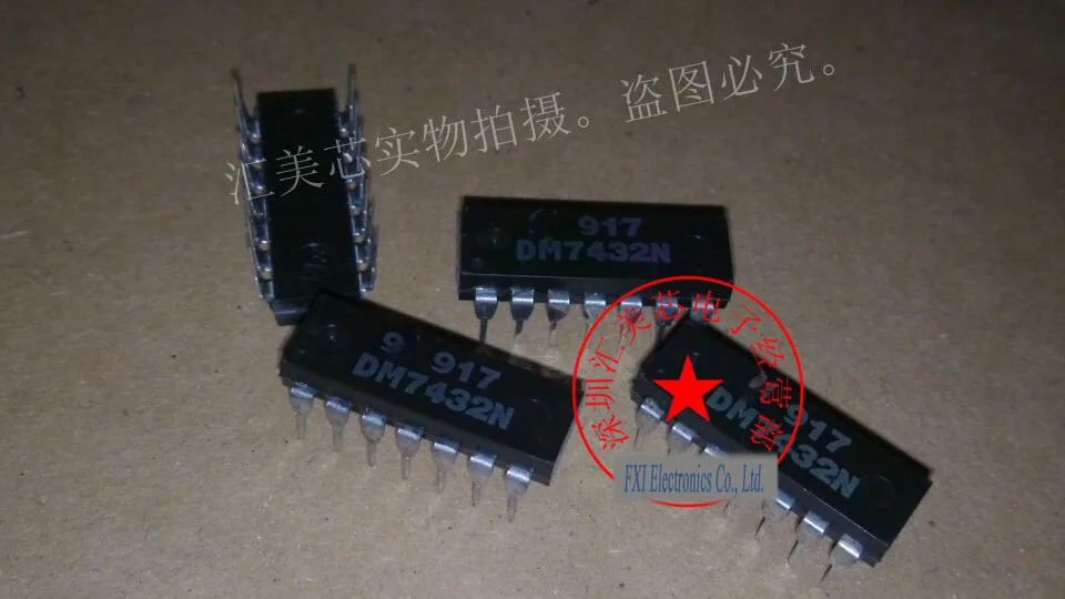 

Free shipping 5pcs/lot DM7432N DM7432 SN7432N dual in-line DIP-14 new original