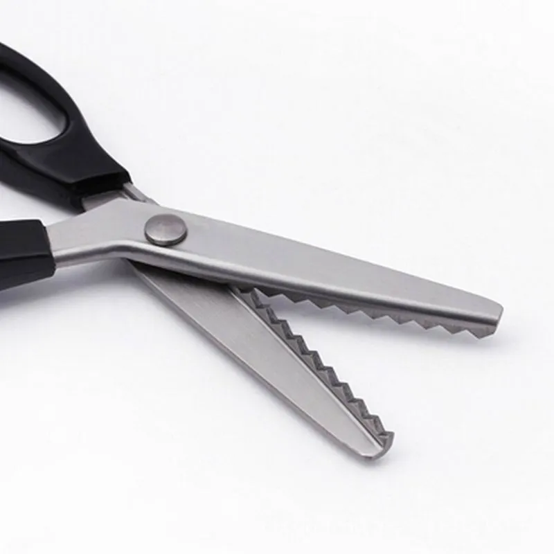 Нержавеющей Pro Zig заг швейные ножницы для рукоделия ножницы фестонные ножницы 3 мм треугольная длина