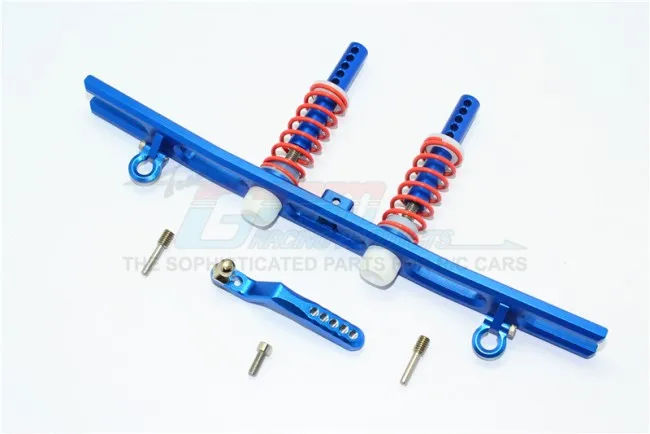 

TRAXXAS TRX-4 TRX4 82056-4 DEFENDER TRAIL CRAWLER ALUMINIUM ALLOY REAR BUMPER ABSORBER+D-RINGS+TOW HOOK -SET TRX4330R