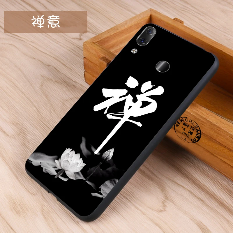 Lenovo Z5 Case Original Cover Case for Lenovo Z5 Case Cartoon Cover Silicone Skin Wolf Fish Skull z5 Fundas 100% BiNFUL 17