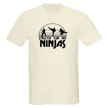 Neue streng für meine ninjas T-Shirt-100% Baumwolle T-Shirt, Rundhalsausschnitt, bequem und Weich Klassische T mit Einzigartiges Design