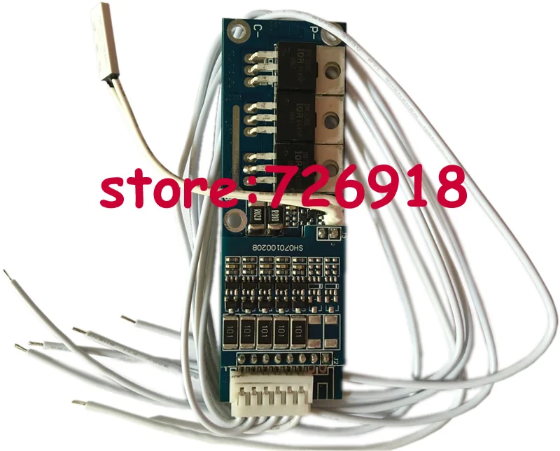 Защитный балансировочный модуль температурный контроль PCM BMS PCB 15A для телефона 18 5