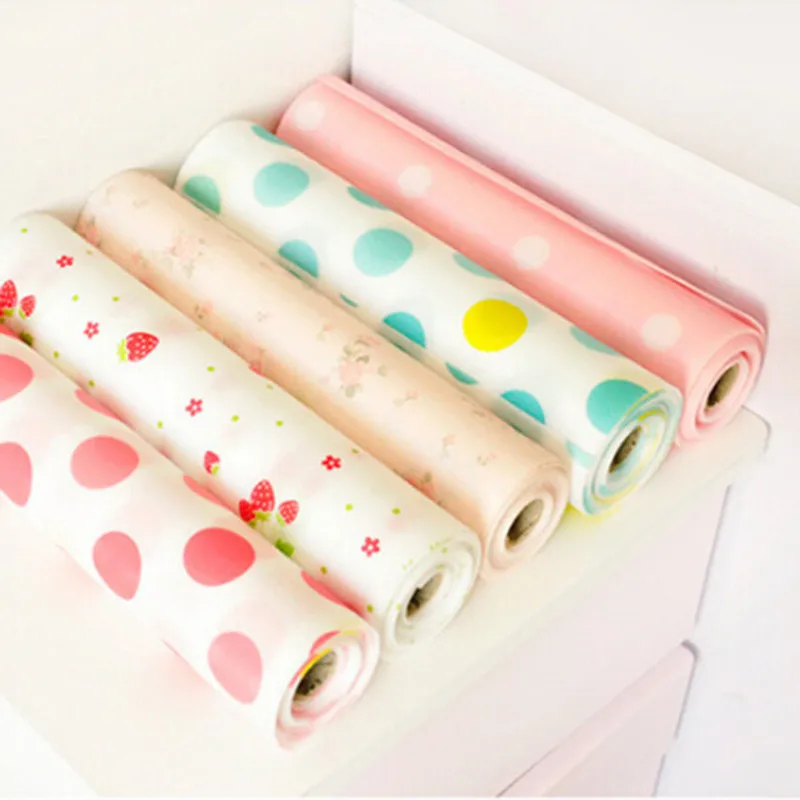 Household Table Mat Household Printed Pattern Moisture Wardrobe Waterproof Drawer Pad Antibacterial Cabinet Paper