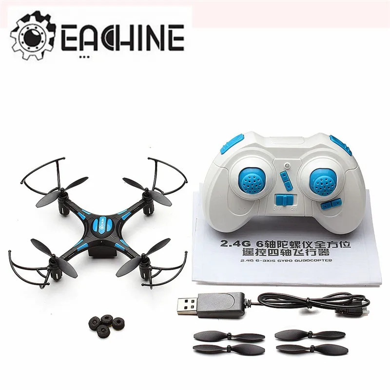 

Eachine H8 3D Mini 2.4G 4CH 6Axis Inverted Flight 3D Filp One Key Return Night Fly RC Quadcopter RTF Toys For Kids Gift