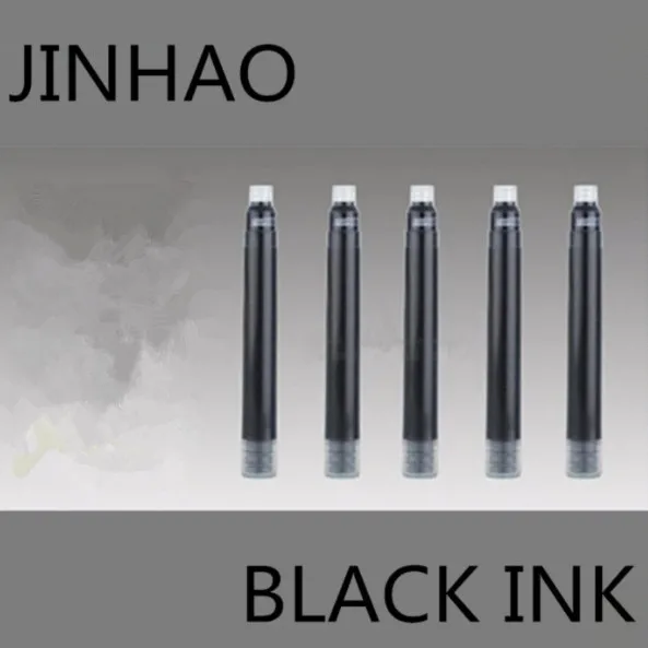 Jinhao Роскошная перьевая ручка высокого качества 1,0 мм перо из иридистого золота чернила для письма ручки бизнес подарок офис и школа каллиграфия ручка - Цвет: 03