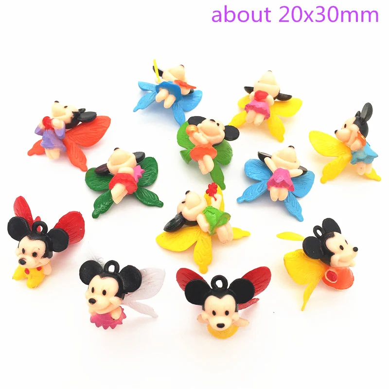 Us 38 Ali Di Farfalla 3d Della Resina Di Mickey Minnie Carino Resina 3dmovie Personaggio Dei Cartoni Animati Per La Chiave Della