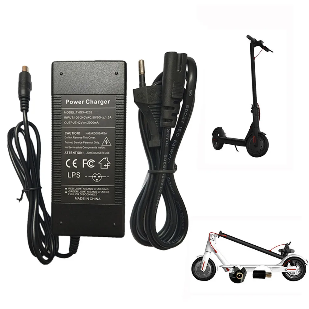Xiaomi M365 Electric Scooter Charger 42V 2A for for Ninebot ES1 ES2 ES3 ES4