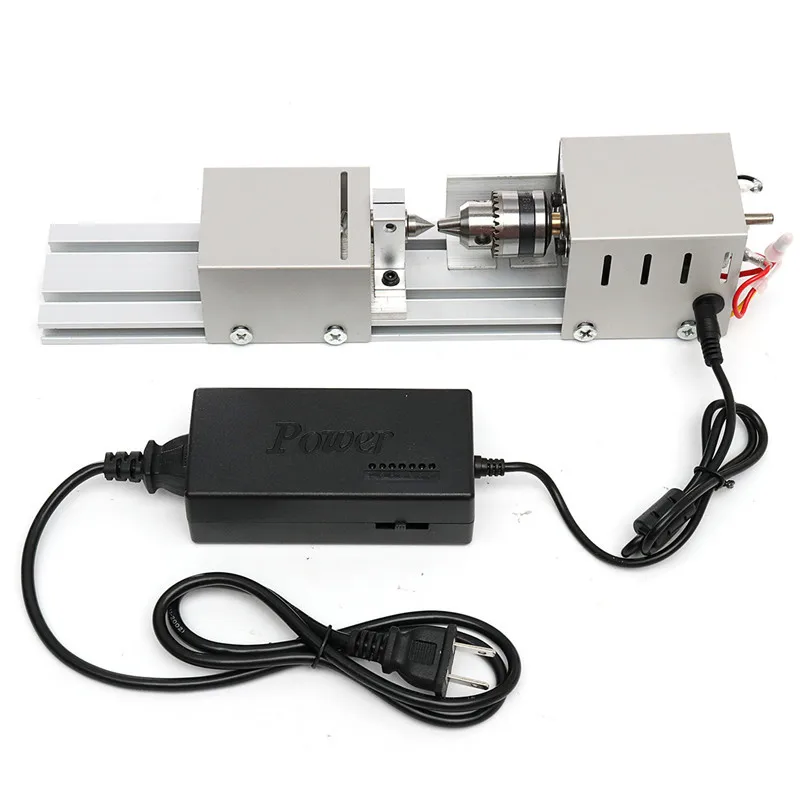 

Mini Lathe Table Saw Polisher With Carving Tool Cutting Beads Buddha Polishing Drilling Machine Soft Metal Woodworking DIY