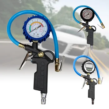

New Mechanical Hydraulic Digital LCD Tire Pressure Gauge Tire Inflator Gauge Tester Manometer CSL2018