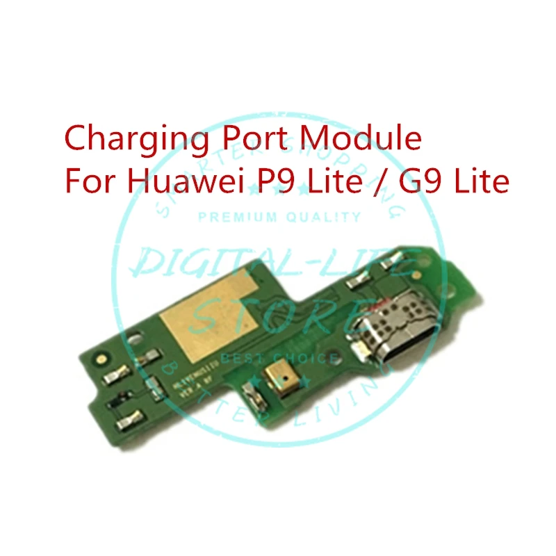 Для Huawei P9 Lite/G9 Lite USB зарядное устройство зарядный порт гибкий кабель+ микрофонный модуль USB док-станция разъем ремонт запасных частей