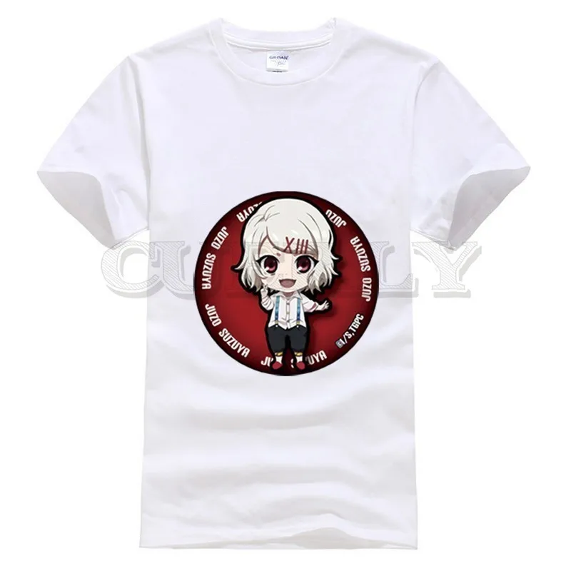 

2019 anime Cotton Tokyo Ghoul Kaneki Ken thrasher t shirts oggai Ken Ken / Sasaki graphic shirt men tshirts fashions men shirts