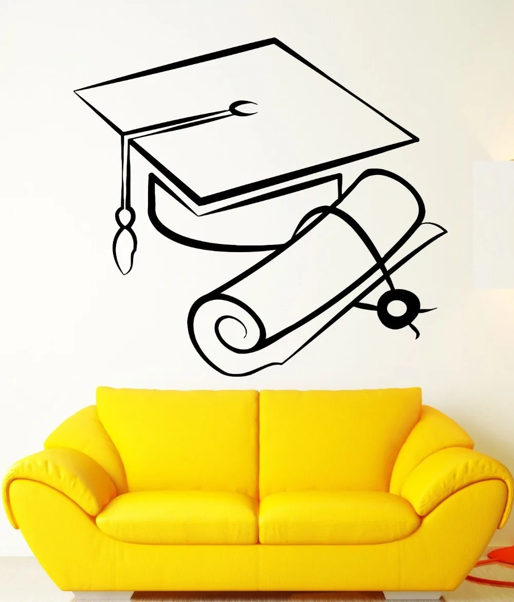 Wall Stickers Student Study School University Science Knowledge Decal