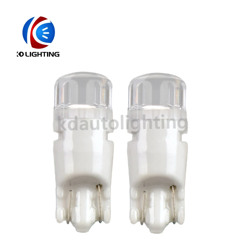 KD автомобильные аксессуары 50 шт. новая керамика T10 2835 2SMD светодиодный светильник лампа внутренняя лампа габаритный светильник для чтения мотоцикл