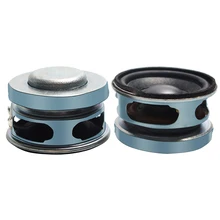 2 шт 1,5 дюймов 4 Ом 8 Вт 40 мм магнитный полный диапазон стерео громкий динамик бас HIFI Музыка для Bluetooth динамик