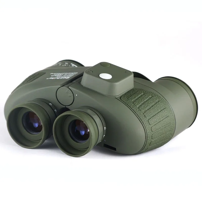 Binocular à Prova Água com Bússola Militar de Alta Boshile Binóculos Profissional Marinha Dwaterproof Qualidade Telescópio Ocular Focagem 10x50 17 High Quality Ferramenta