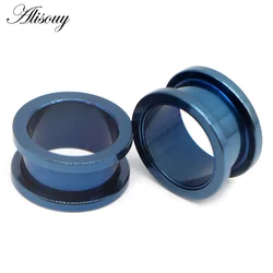 Vibrant Anodized Stainless Steel Ear Tunnel Expanders - Set of 2 (8mm)