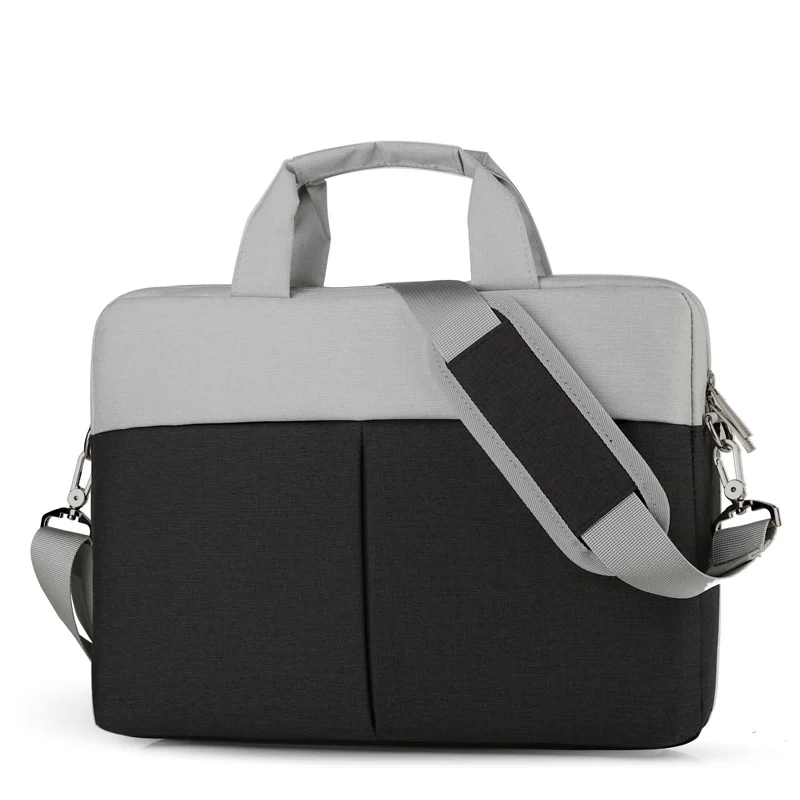 Fashion women Laptop Sleeve Case Bag for Macbook Air 11 Air 13 Pro 13 Pro 15'' inch Notebook Handbag14" 13.3"14.1"15.4"15.6 - Цвет: Черный