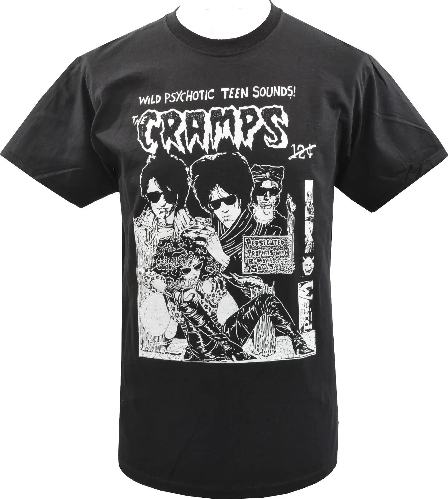 Мужская футболка спазмы PSYCHOBILLY GARAGE B-MOVIE ужас GIG плакат LUX S-5XL Бесплатная доставка дешевая футболка Летняя футболка с круглым вырезом
