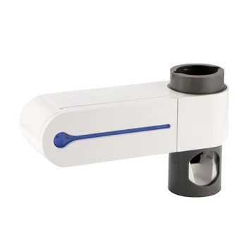 

2 In 1 UV Toothbrush Sterilizer Toothbrush Holder Automatic Toothpaste Squeezers Dispenser Home Bathroom Set