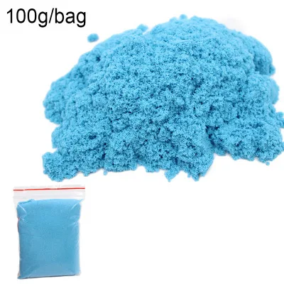 Dropshipping 100g Play Sand Magic Dynamic Sand Indoor Slime Toys For Children Educational Space Sand Polymer Soft Clay Dropshipping 100g Play Sand Magic Dynamic Sand Indoor Slime Toys For Children Educational Space Sand Polymer Soft Clay