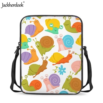 

Jackherelook Colorful Cartoon Animal Snail Print Baby Girls Boys Satchel Nursery School Students Schoolbags Children Bookbags