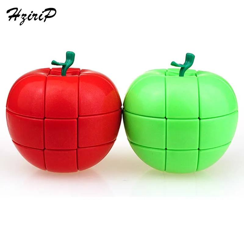 Hzirip Новый Magic Cube Apple Puzzle игрушки Пластик странно-образный Magic Cube Скорость обучения и образовательные головоломка для детей подарки