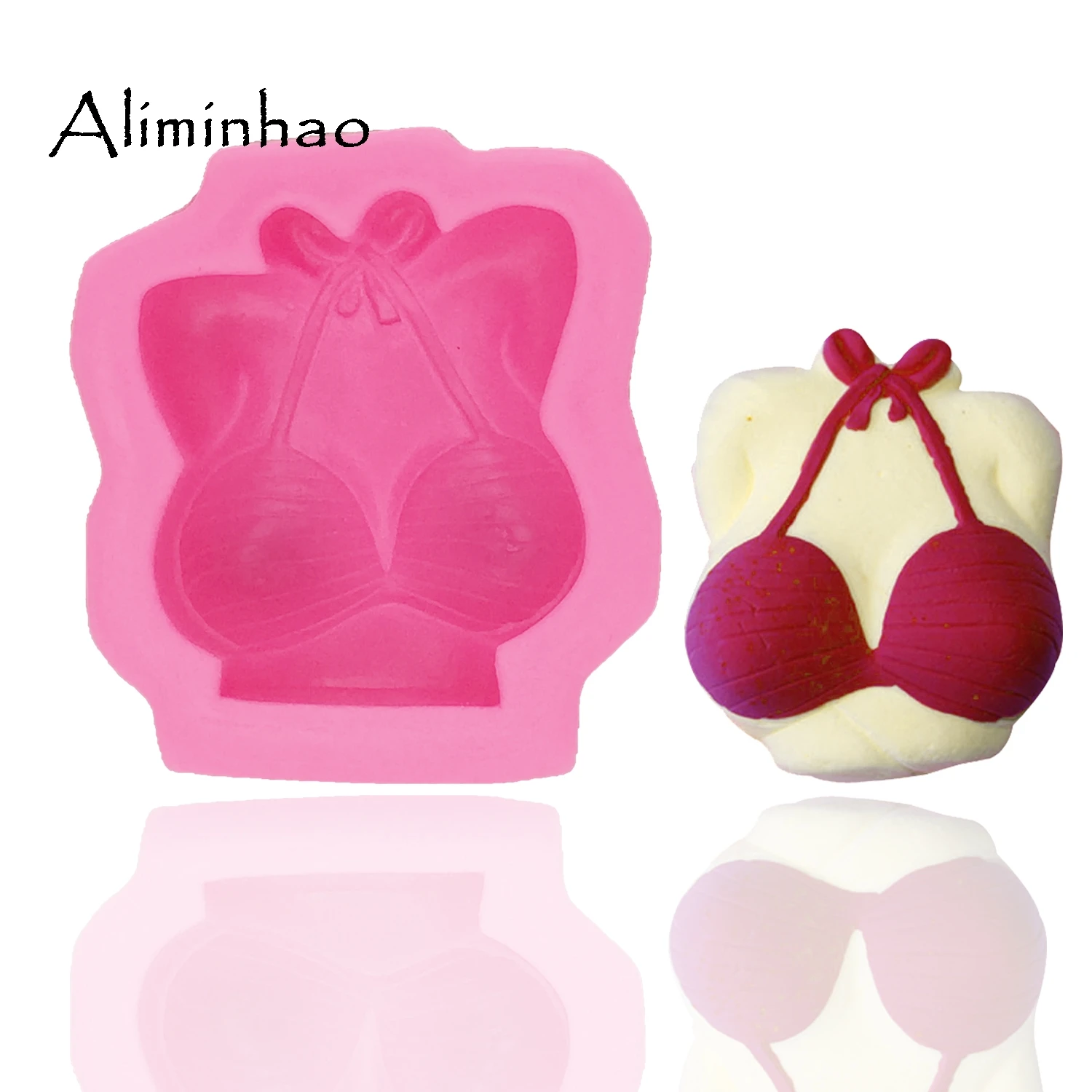 

B0271 Bikini shape Resin Clay Soap Mold Sugarcraft Silicone mould chocolate fondant cake decorating tools