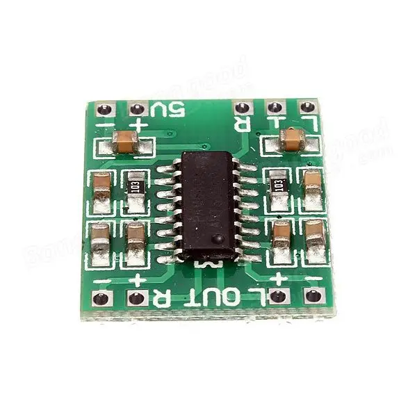 

20pcs/lot Mini Digital Power Amplifier Board 2*3W Class D Audio Module USB DC 5V PAM8403