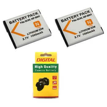 

Lot 2PCS 3.7V 1000mAh NP-BN1 NP BN1 NPBN1 Camera Battery for Sony DSC TX9 T99 WX5 TX7 TX5 W390 W380 W350 W320 W360 QX100 W370