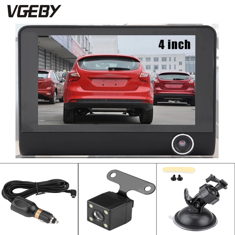 

Pro 4 Inch 1080P HD 3 Lens Car DVR Video Driving Recorder Dash Camera Rearview Camera Night Vision Car Camcorder DVRs Dash Cam