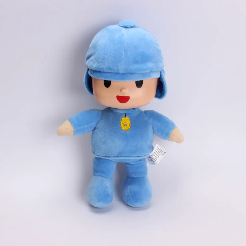 4 шт./лот куклы POCOYO 15 30 см слон Нелли утка пэто собака Лула Мультяшные животные