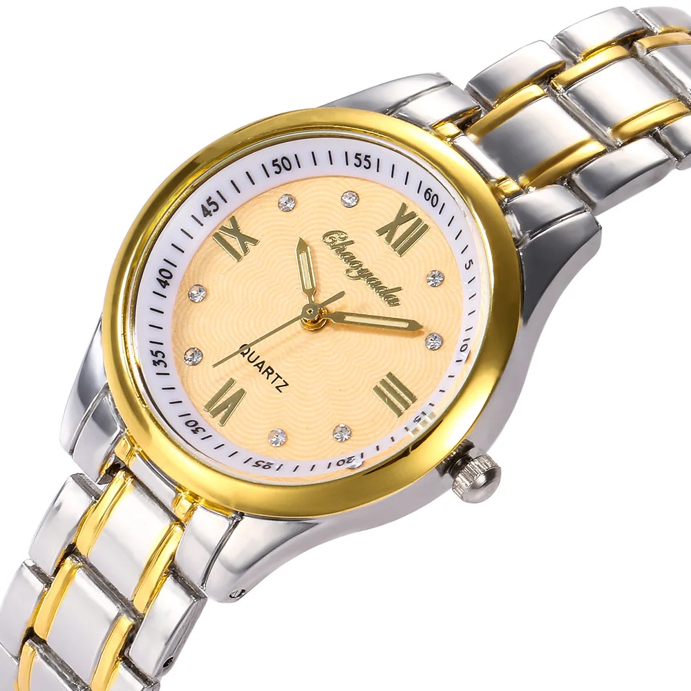 

2020 New Fashion Ladies Watch Big Roman Number Women Watches Gold Silver Business Quartz Wristwatch Clock relogio feminino Gift