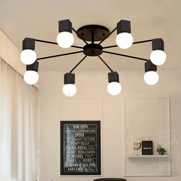 Aliexpress Modern Minimalist Metal Ceiling Lamp Live Room Modern Minimalist Metal Ceiling Lamp Live Room Bedroom Restaurant Art Deco Chandelier Lighting Fixtures