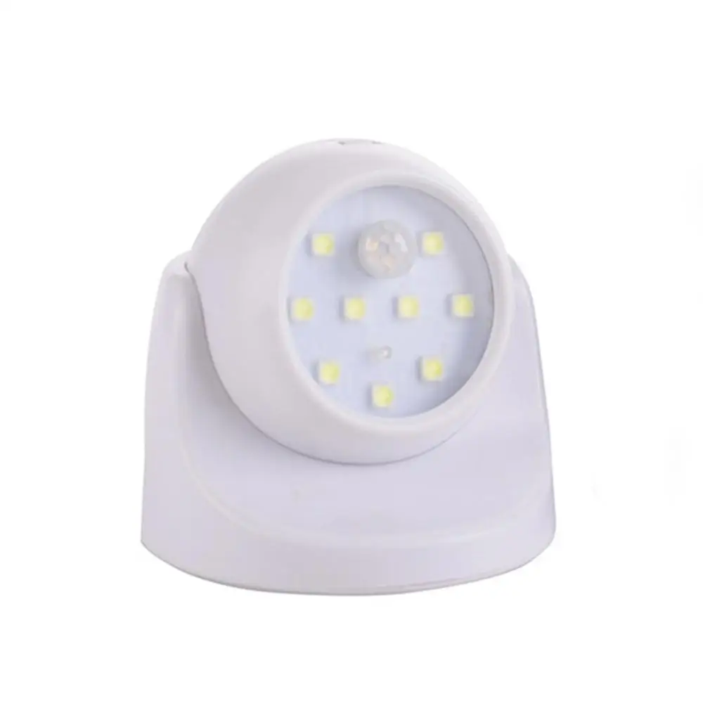 white 360 Вращение SMD Led беспроводной датчик движения лампа энергосберегающий свет для Homev - Цвет: white