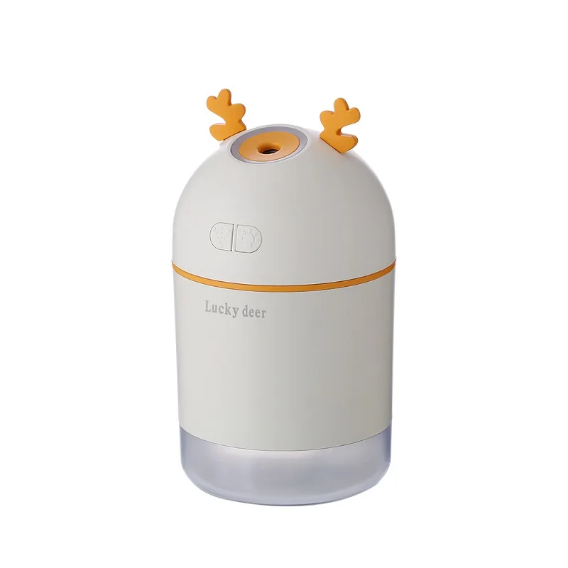 

400ml Ultrasonic Air Humidifier 1200mAh Battery Operated USB Rechargeable Aroma Diffuser Home Office Car Mist Maker Atomizer
