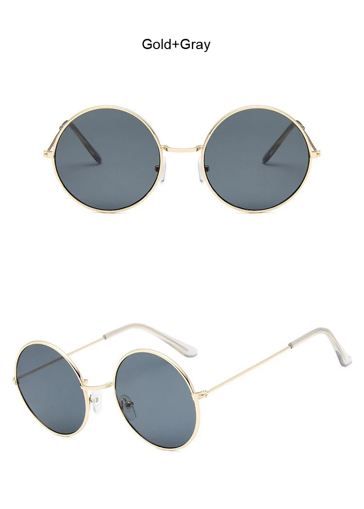 Ретро Овальные Солнцезащитные очки женские роскошные брендовые дизайнерские винтажные маленькие унисекс металлические оправы цветные линзы Солнцезащитные очки женские Oculos UV400