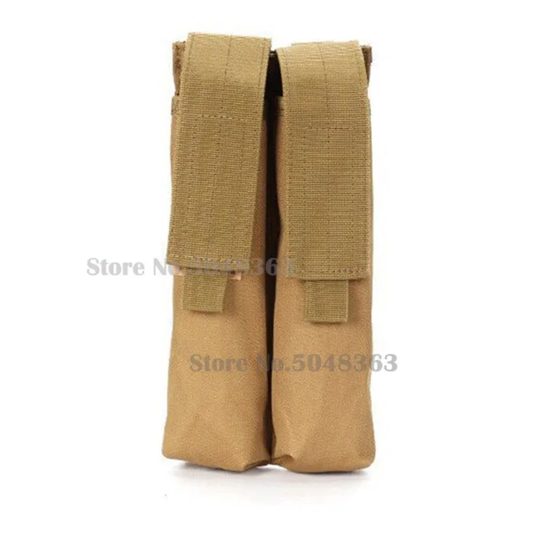 Открытый тактический MOLLE P90 подсумок для журналов двойной стек сумка для амуниции Mag ящик для принадлежностей