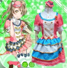 Free Shipping Anime Love Live Girls Cosplay Clothes Lovelive Sailor Moon Costume School Lolita Dress Halloween