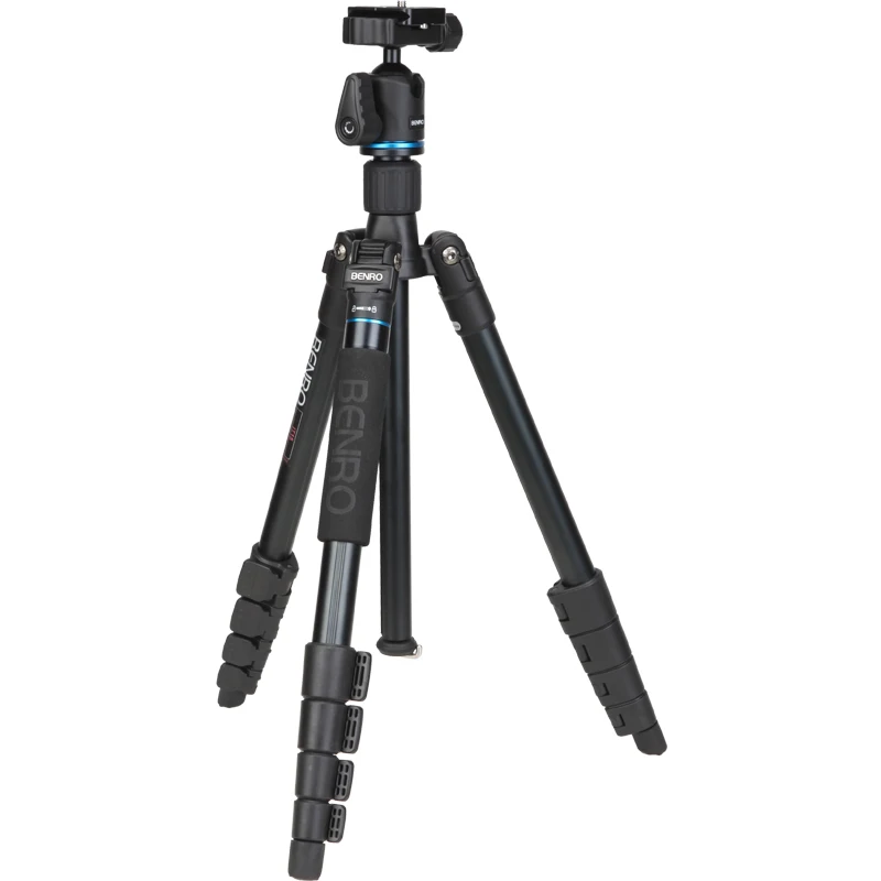 BENRO IT15 Tripod Portable Aluminium Tripods Reflexed Removerble Traveling Monopod Carrying Bag Max Loading 4kg