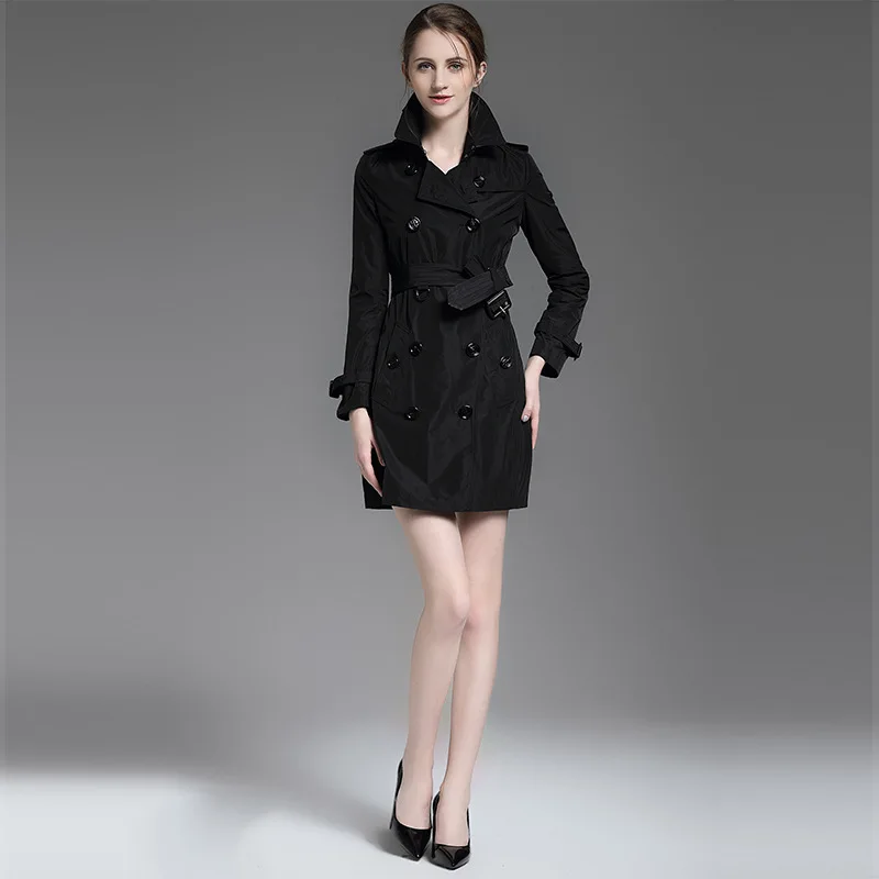 High quality Brand 2018 Spring Fall Women Jackets Coats Windbreakers