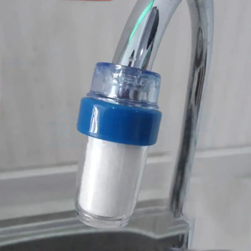 Чистый кран воды фильтр двойной очиститель головы Дома кухни простой кран горячей