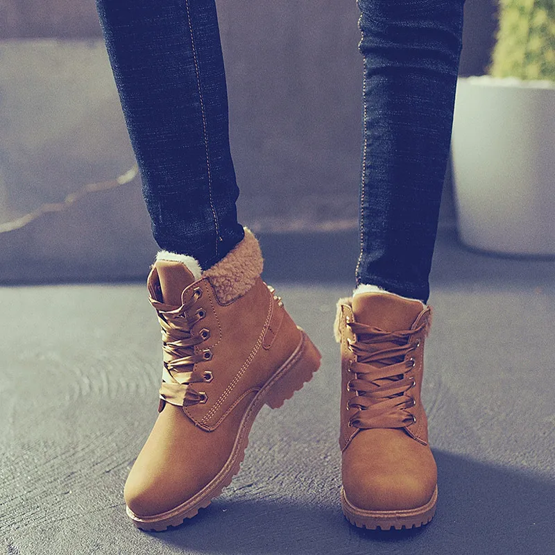 low heel ankle boots lace up